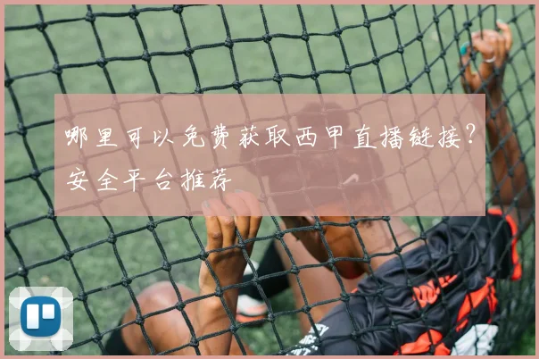 哪里可以免费获取西甲直播链接？安全平台推荐